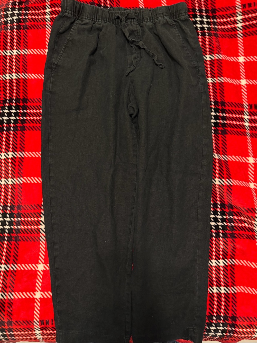 Zara Black Drawstring Jogger Pants